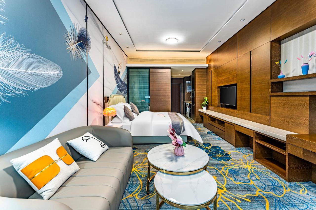 Qingman Apartment Guangzhou Zhujiang New Town East Railway Station Branch Eksteriør bilde