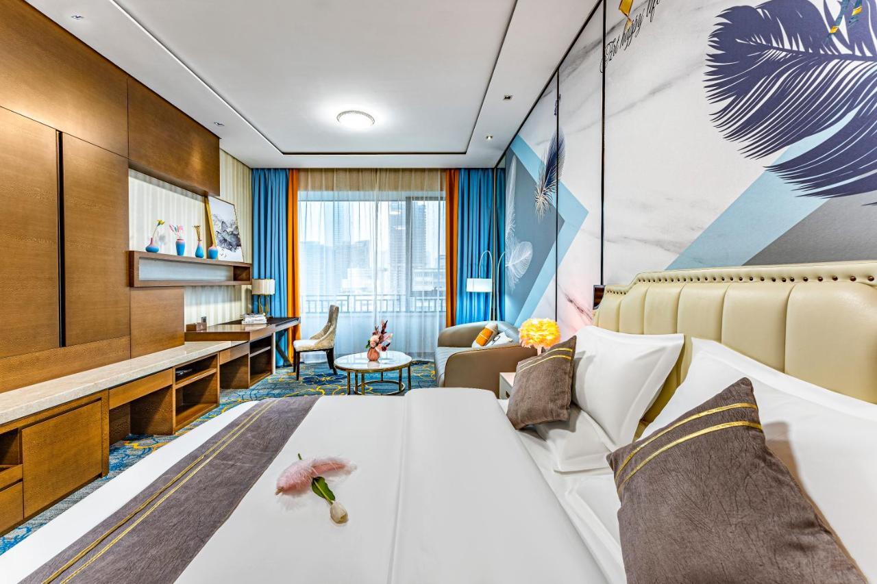 Qingman Apartment Guangzhou Zhujiang New Town East Railway Station Branch Eksteriør bilde